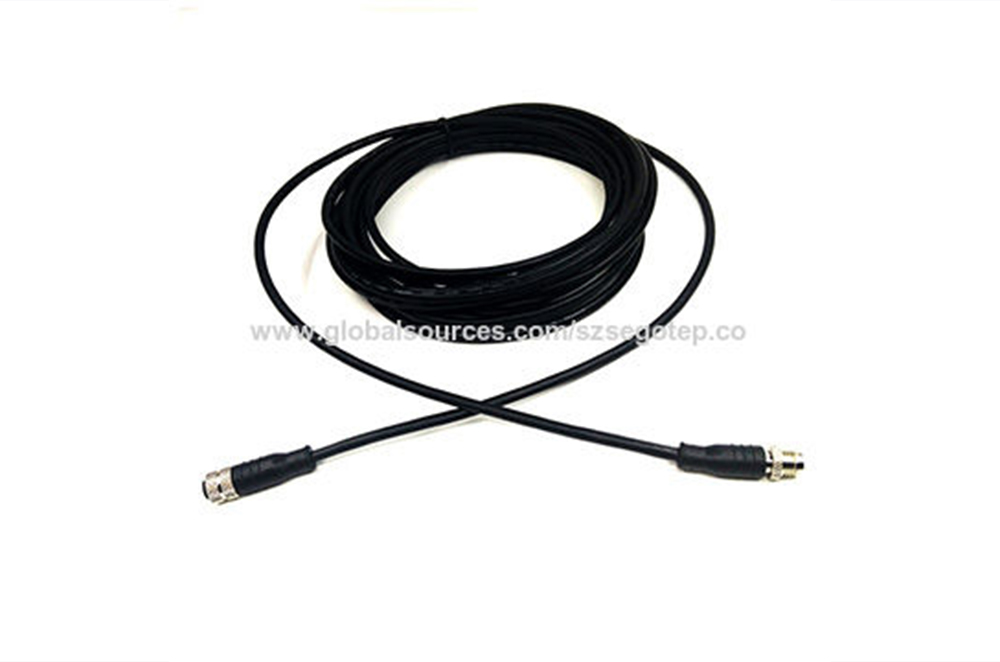 UL Certified M8 Connector with Shielded Cable
